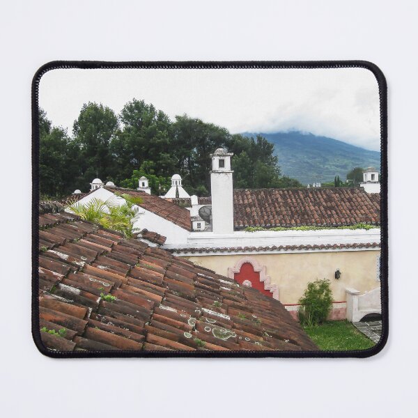 Item preview, Volcano View From Rooftop in Guatemala designed and sold by heatherfriedman.