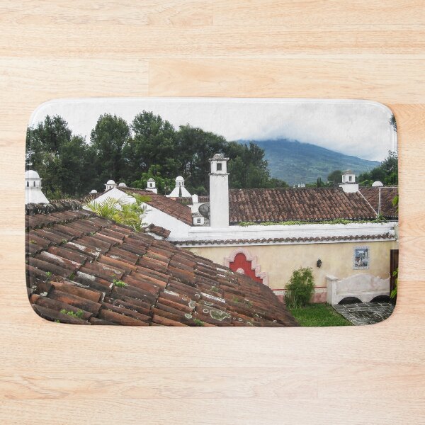 Item preview, Volcano View From Rooftop in Guatemala designed and sold by heatherfriedman.