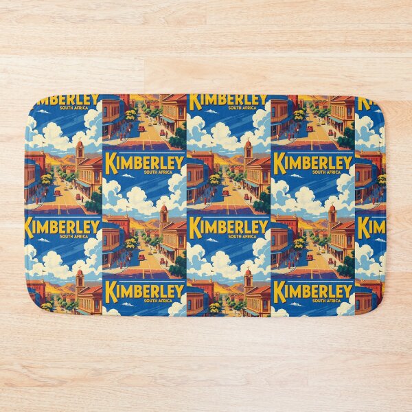 Item preview, Kimberley South Africa Vintage Travel Tourism 2 designed and sold by TravelersGems.
