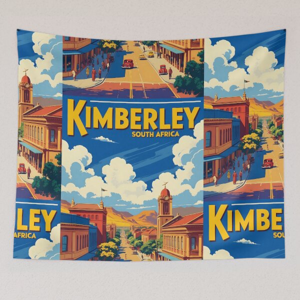 Item preview, Kimberley South Africa Vintage Travel Tourism 2 designed and sold by TravelersGems.