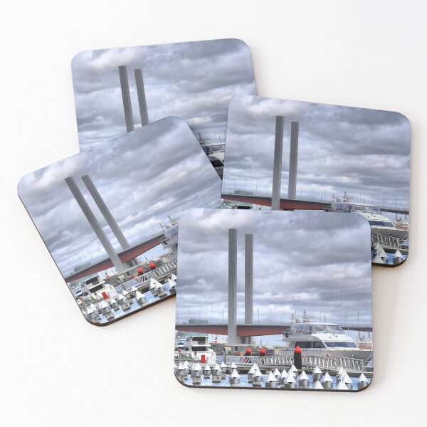 Item preview, Docklands with the Bolte Bridge and Points designed and sold by Larry Davis.