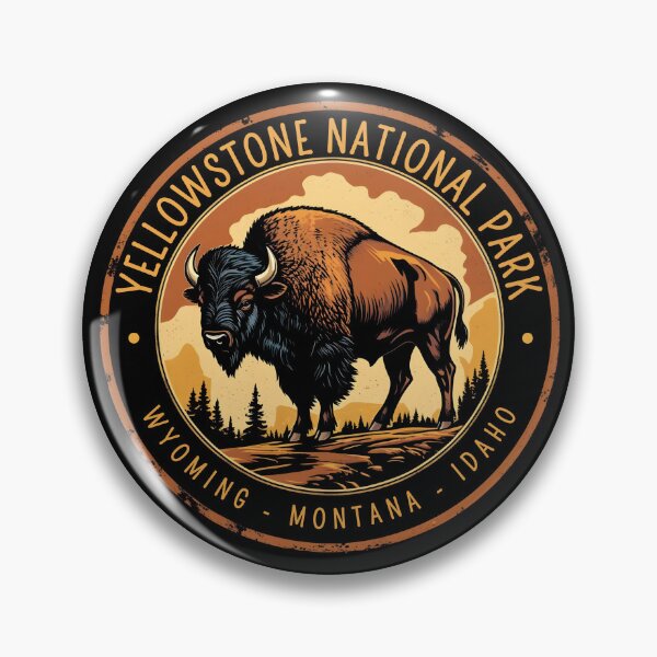 Item preview, Yellowstone National Park - US  designed and sold by GoodOldVintage.