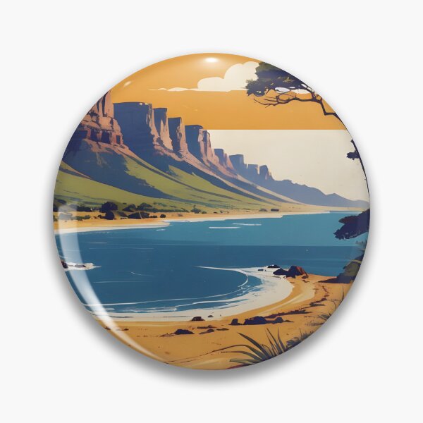 Item preview, George South Africa Vintage Travel Tourism designed and sold by TravelersGems.