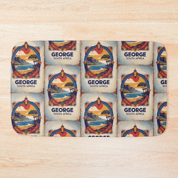 Item preview, George South Africa Vintage Travel Tourism designed and sold by TravelersGems.