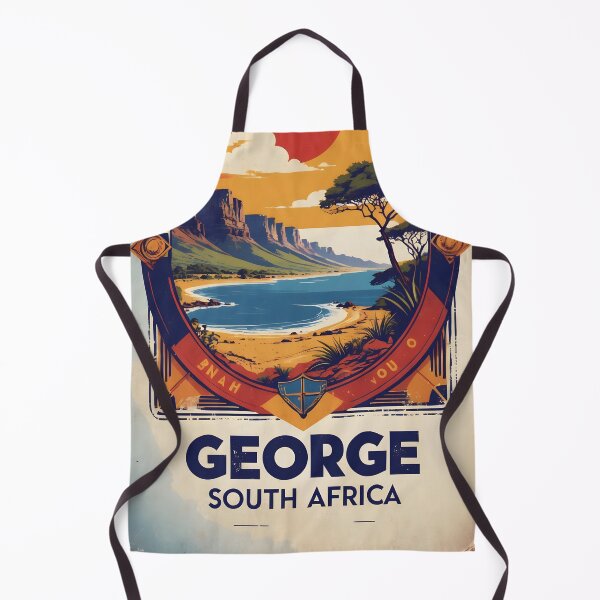 Item preview, George South Africa Vintage Travel Tourism designed and sold by TravelersGems.