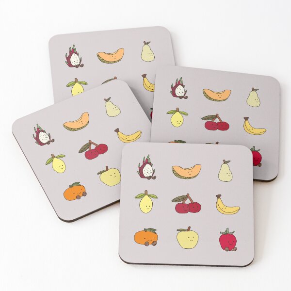 Item preview, Cute Fruit Plushies designed and sold by lalashellsArt.