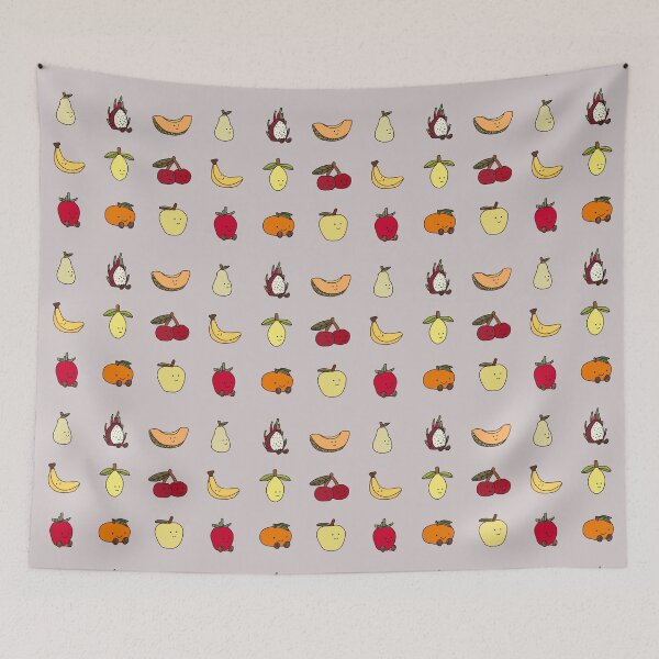 Item preview, Cute Fruit Plushies designed and sold by lalashellsArt.