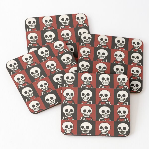 Item preview, Skeleton Heart Goth Pattern designed and sold by Owcomm.