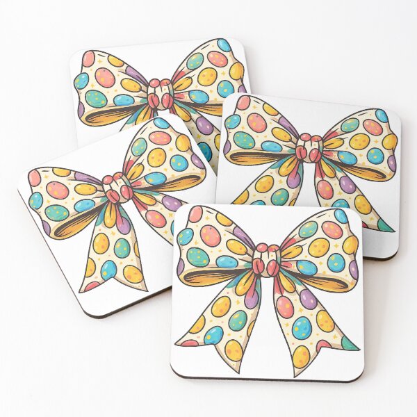 Item preview, Colorful Polka Dot Bow Cute Vintage Design designed and sold by ArtfulWeave.