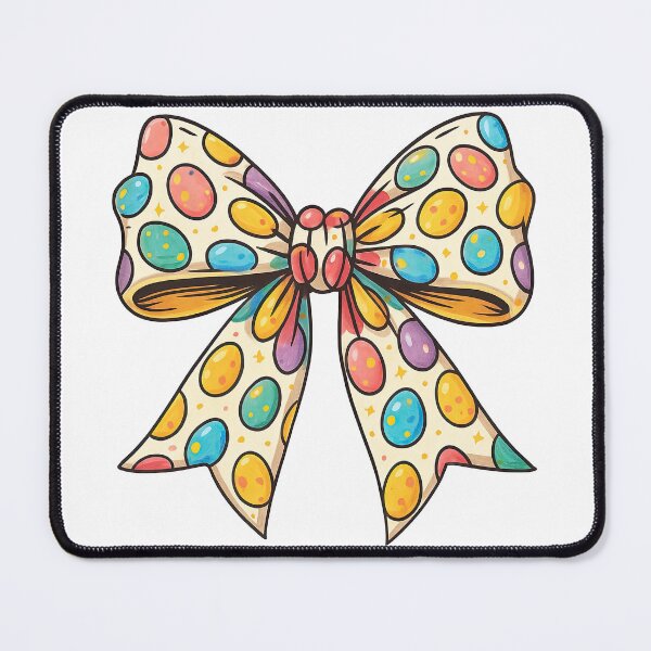 Item preview, Colorful Polka Dot Bow Cute Vintage Design designed and sold by ArtfulWeave.