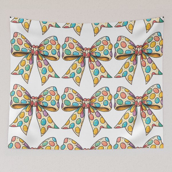 Item preview, Lazo de lunares colorido con bonito diseño vintage designed and sold by ArtfulWeave.