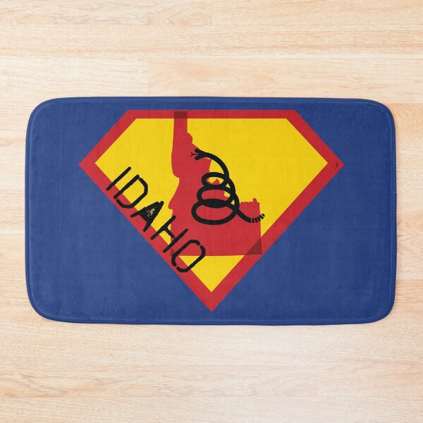 Item preview, IDAHOAN SHIELD - Freedom Is The Superpower - Modern Gadsden Snake Flag - Dont Tread On Me SUPERHERO IDAHO spellout design designed and sold by pelagio.