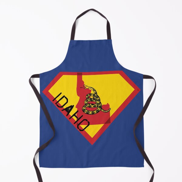 Item preview, IDAHOAN SHIELD - Freedom Is The Superpower - Gadsden Snake Flag - Dont Tread On Me SUPERHERO IDAHO spellout design designed and sold by pelagio.