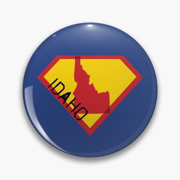 Item preview, IDAHOAN  SHIELD  - Freedom Is The Superpower - SUPERHERO IDAHO spellout design designed and sold by pelagio.