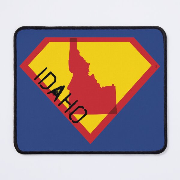 Item preview, IDAHOAN SHIELD - Freedom Is The Superpower - SUPERHERO IDAHO spellout design designed and sold by pelagio.