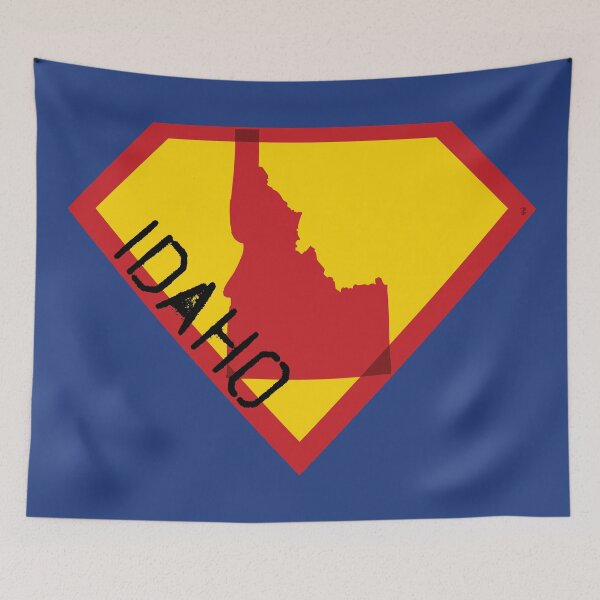 Item preview, IDAHOAN  SHIELD  - Freedom Is The Superpower - SUPERHERO IDAHO spellout design designed and sold by pelagio.