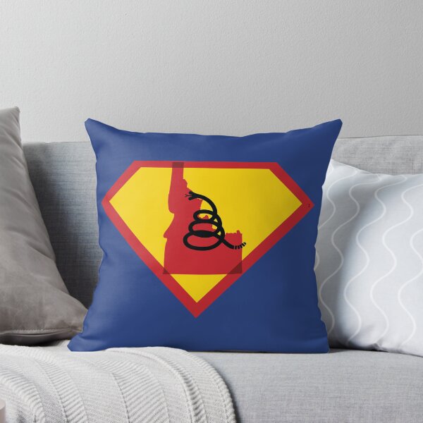 Item preview, IDAHOAN  Shield - Freedom Is The Superpower - Modern Gadsden Snake Flag - Dont Tread On Me SUPERHERO IDAHO  design designed and sold by pelagio.