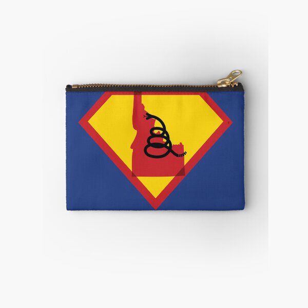 Item preview, IDAHOAN  Shield - Freedom Is The Superpower - Modern Gadsden Snake Flag - Dont Tread On Me SUPERHERO IDAHO  design designed and sold by pelagio.