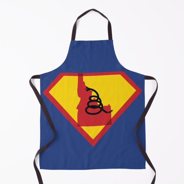 Item preview, IDAHOAN Shield - Freedom Is The Superpower - Modern Gadsden Snake Flag - Dont Tread On Me SUPERHERO IDAHO design designed and sold by pelagio.