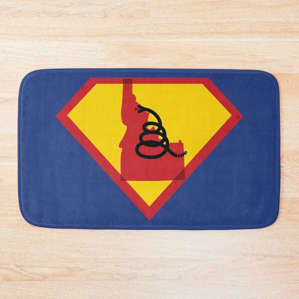 Item preview, IDAHOAN  Shield - Freedom Is The Superpower - Modern Gadsden Snake Flag - Dont Tread On Me SUPERHERO IDAHO  design designed and sold by pelagio.