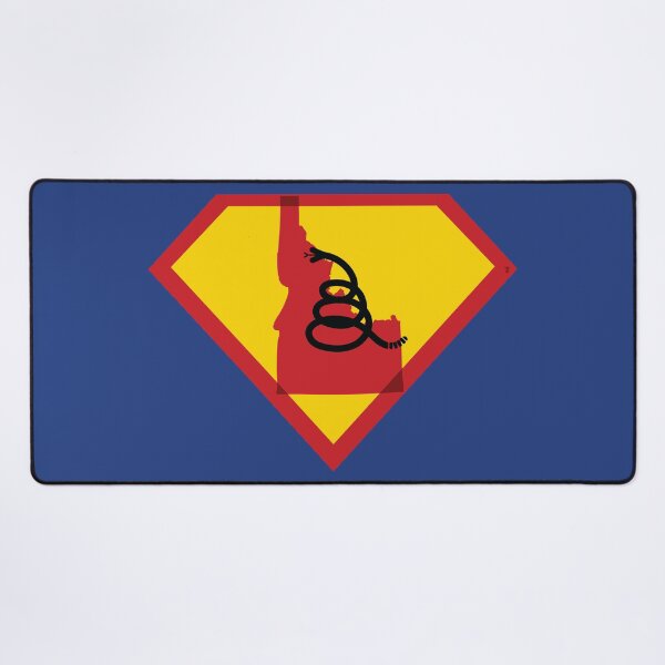 Item preview, IDAHOAN  Shield - Freedom Is The Superpower - Modern Gadsden Snake Flag - Dont Tread On Me SUPERHERO IDAHO  design designed and sold by pelagio.