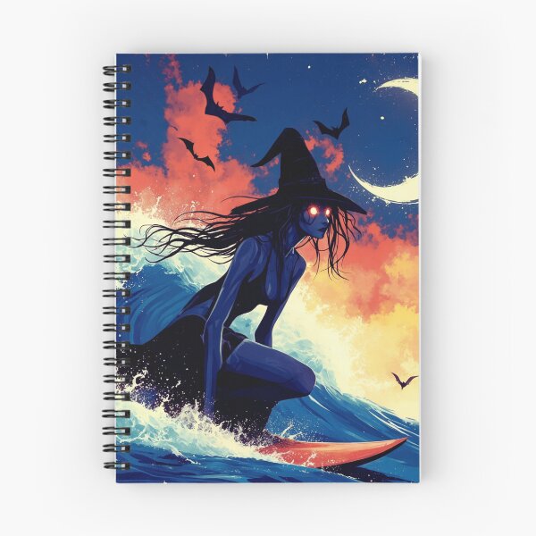 Item preview, Moonlit Surf Witch designed and sold by OpenCanvasCo.