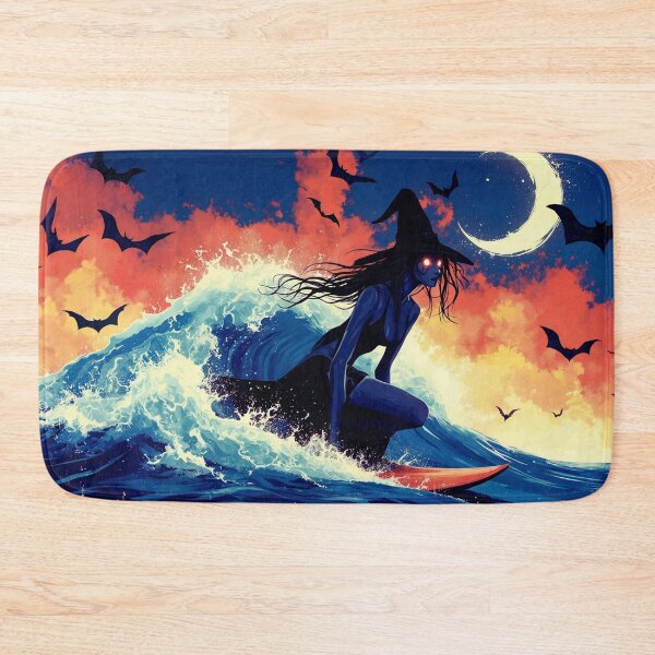 Item preview, Moonlit Surf Witch designed and sold by OpenCanvasCo.