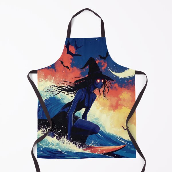 Item preview, Moonlit Surf Witch designed and sold by OpenCanvasCo.