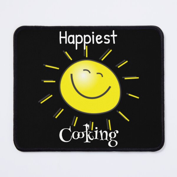Item preview, Happiest Cooking – Bright Yellow Grin Design designed and sold by RedDogStudio.