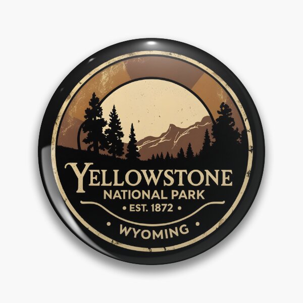 Item preview, Yellowstone National Park - US  designed and sold by GoodOldVintage.