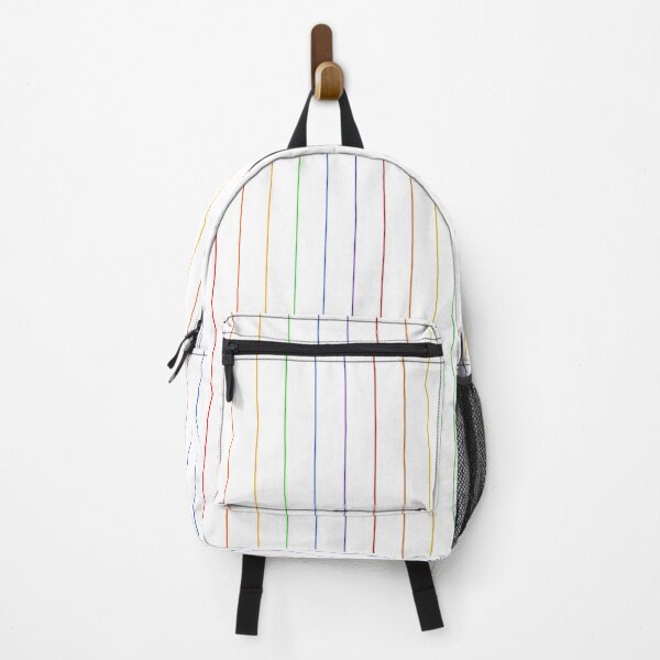 Item preview, Pinstripe Rainbow (Transparent Background) designed and sold by IKDG.