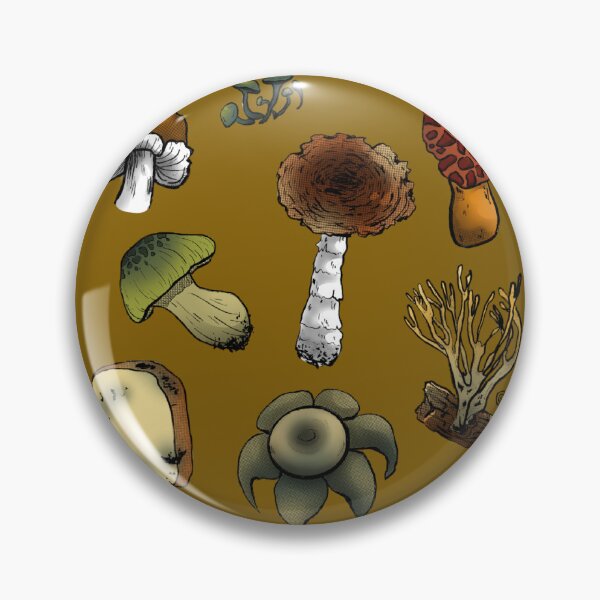 Item preview, Mushroom Study designed and sold by SomethingByS.