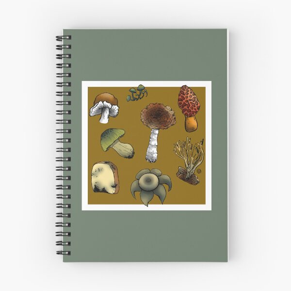 Item preview, Mushroom Study designed and sold by SomethingByS.