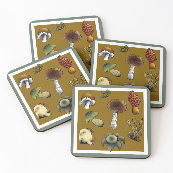 Item preview, Mushroom Study designed and sold by SomethingByS.