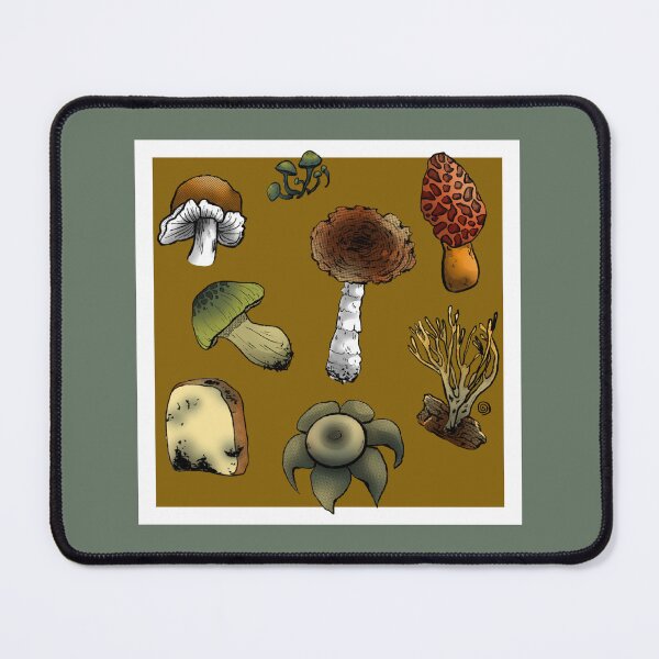 Item preview, Mushroom Study designed and sold by SomethingByS.