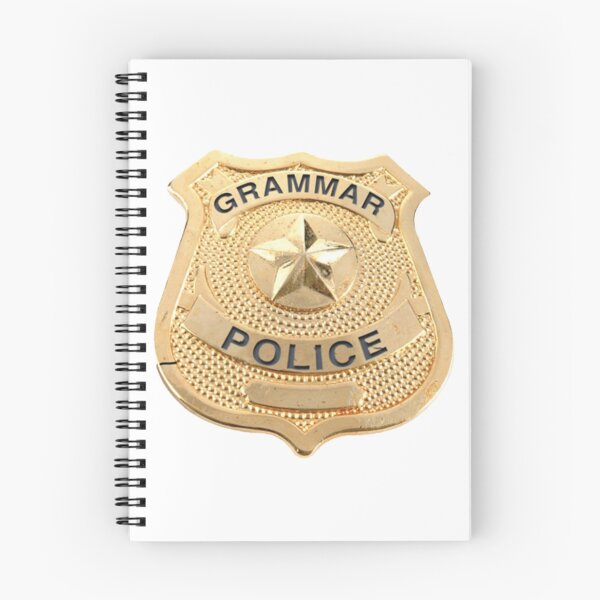 Item preview, Grammar Police badge designed and sold by Oqueartecura.