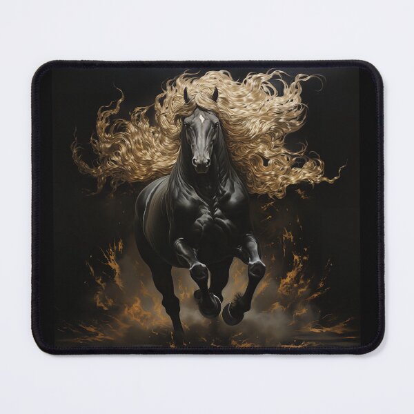 Item preview, Black Stallion Running Wild designed and sold by CritterWisdom.