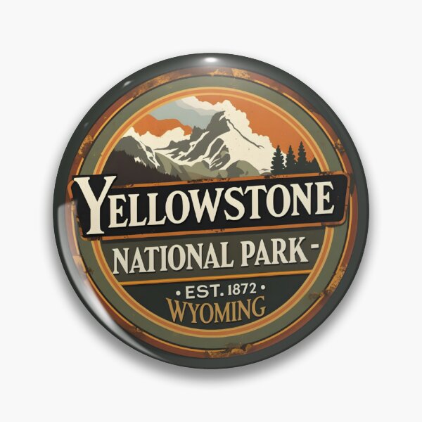 Item preview, Yellowstone National Park - US  designed and sold by GoodOldVintage.