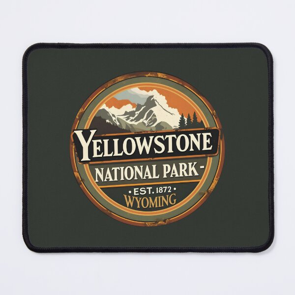 Item preview, Yellowstone National Park - US designed and sold by GoodOldVintage.