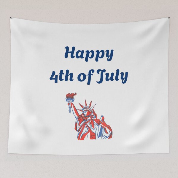 Item preview, Happy 4th of July designed and sold by Angelia Pillay Art.