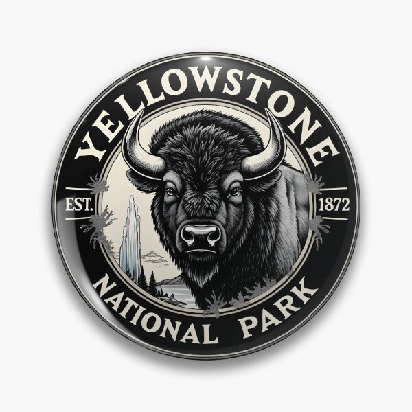 Item preview, Yellowstone National Park - US  designed and sold by GoodOldVintage.
