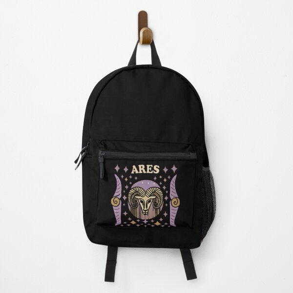 Item preview, Retro Aries Zodiac Design with Ram and Cosmic Stars designed and sold by Yas_oma.