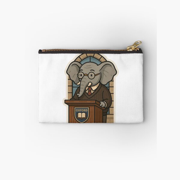 Item preview, Professor Trunksworth at Oxford- College Sticker designed and sold by Cosmic-Meadows.
