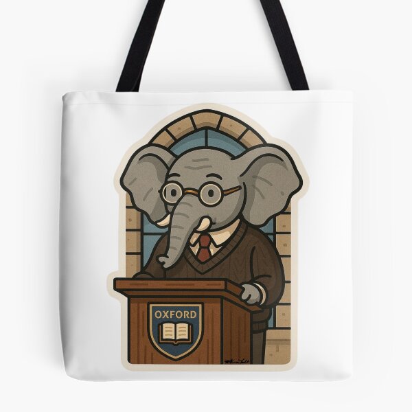Item preview, Professor Trunksworth at Oxford- College Sticker designed and sold by Cosmic-Meadows.