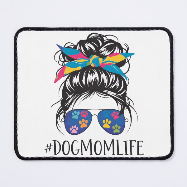 Item preview, Dog Mom Life   designed and sold by Bichon Boutique.