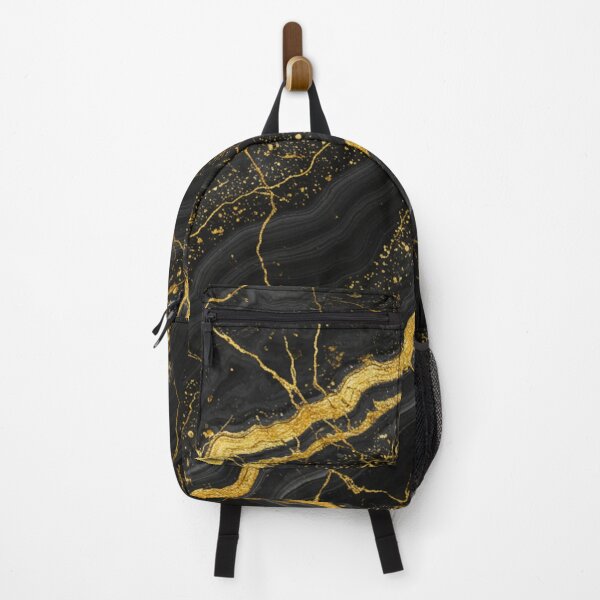 Item preview, Golden Cracks on Midnight Marble designed and sold by GemShimmerCo.