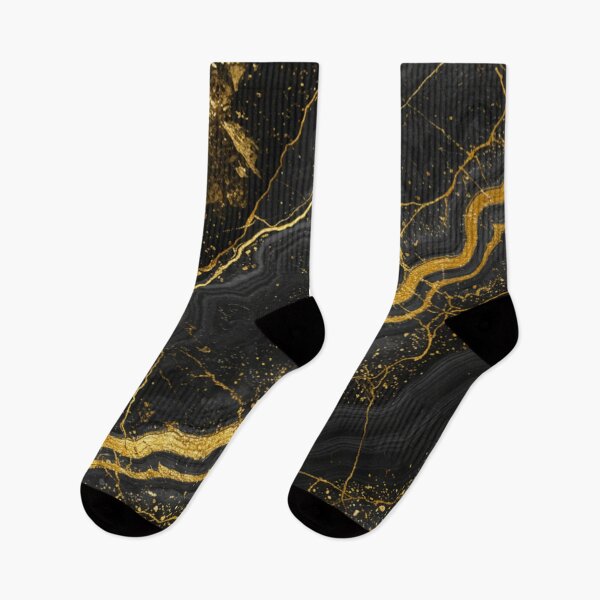 Item preview, Golden Cracks on Midnight Marble designed and sold by GemShimmerCo.