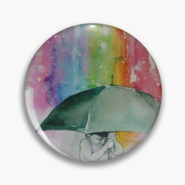 Item preview, Lora Zombie 'Umbrella Boy' Print Hand Signed in Silver pen by The Artist designed and sold by TrueDesigns01.