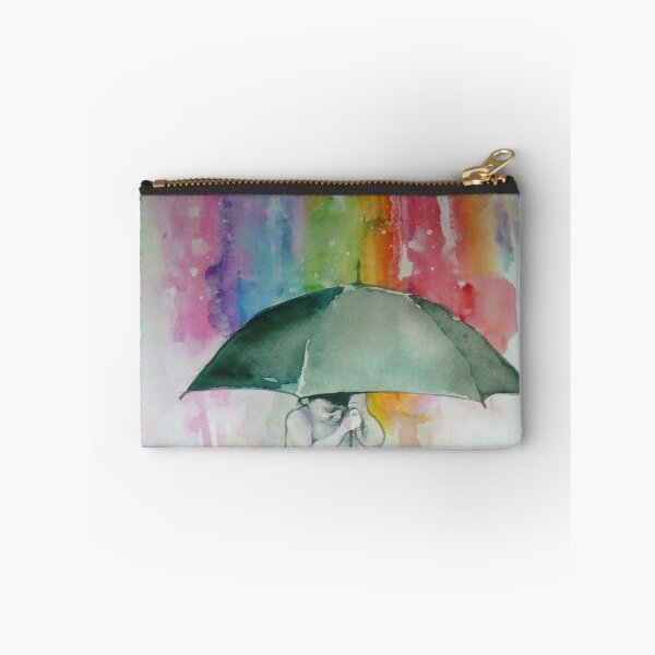 Item preview, Lora Zombie 'Umbrella Boy' Print Hand Signed in Silver pen by The Artist designed and sold by TrueDesigns01.