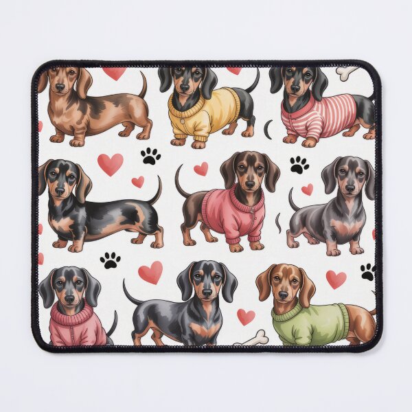 Item preview, Dachshunds in all shapes and sizes designed and sold by Bichon Boutique.
